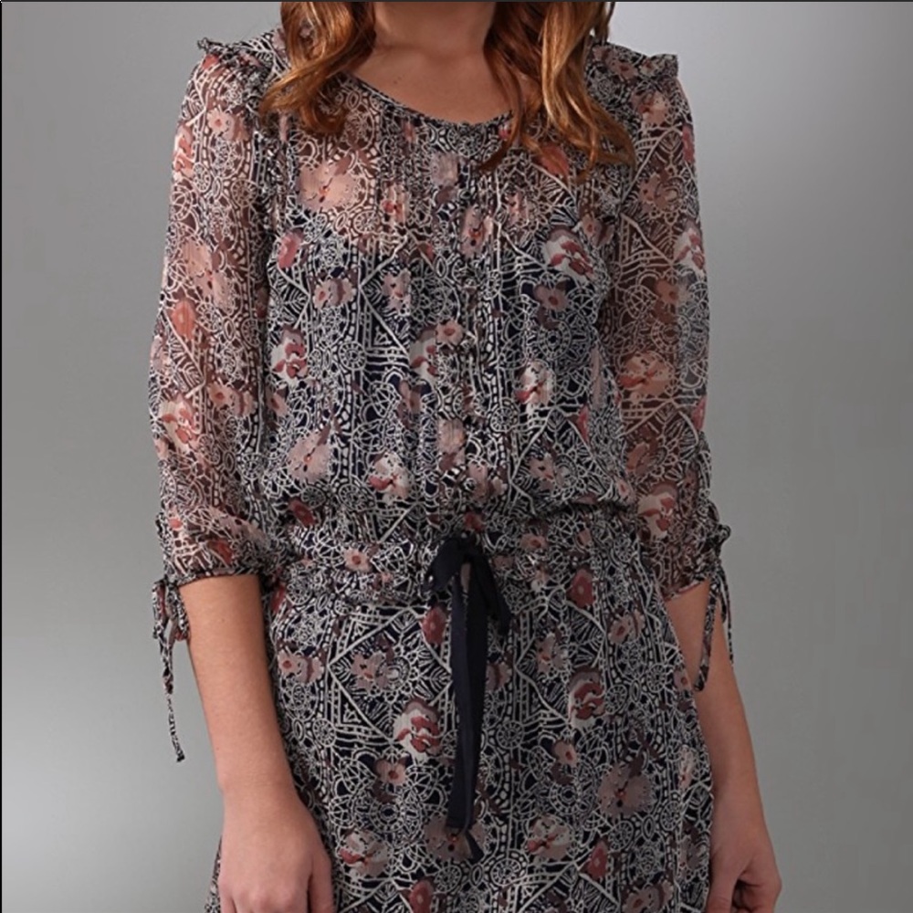 Juicy Couture Silk Mosaic Batik Tunic